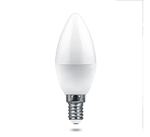 Лампа светодиодная Feron E14 7,5W 6400K свеча матовая LB-1307 38055