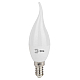 Лампа светодиодная ЭРА E14 7W 2700K матовая LED BXS-7W-827-E14 Б0028482