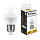 Лампа светодиодная Feron E27 7W 6400K Шар Матовая LB-95 25483