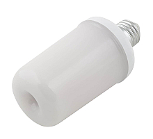 Лампа светодиодная декоративная (UL-00003360) Uniel E27 6W матовая LED-L60-6W/FLAME/E27/FR PLD01WH