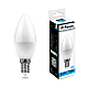 Lampa svetodiodnaya feron e14 7w 6400k svecha matovaya lb 97 254