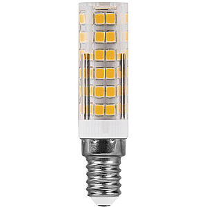 Лампа светодиодная Feron E14 7W 2700K Прямосторонняя Матовая LB-433 25898