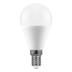 Лампа светодиодная Feron LB-950 шар E14 13W 6400K 38103