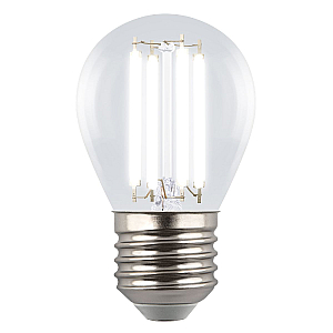 Лампа светодиодная филаментная Uniel LED-G45-4W/4000K/E27/CL GLY01TR UL-00011941