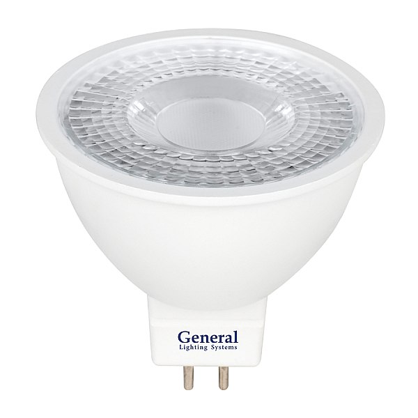 Светодиодная лампа General GLDEN-MR16-DIF-7-230-GU5.3-6500 661592