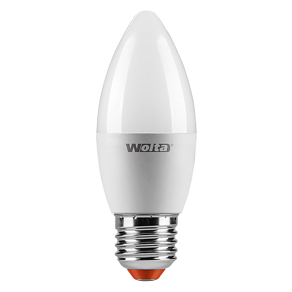 Светодиодная лампа WOLTA LX 8Вт 6500K Е27 свеча матовая 30WC8E27