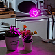 Лампа светодиодная для растений (09645) Uniel E27 9W прозрачная LED-A60-9W/SP/E27/CL ALM01WH