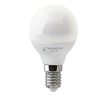 Лампа светодиодная Thomson E14 4W 6500K шар матовый TH-B2314