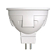 Лампа светодиодная Uniel Яркая LED-JCDR 6W/6500K/GU5.3/FR PLP01WH UL-00011019