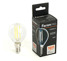 Лампа светодиодная Feron LB-1706 E14 6W 6400K 51258