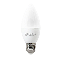 Лампа светодиодная Thomson E27 6W 4000K свеча матовая TH-B2358
