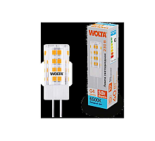 Светодиодная лампа WOLTA 5Вт 6500K G4 кукуруза матовая WSTD-JC-220V5W6KG4-C