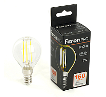 Лампа светодиодная Feron E14 6W 2700K LB-1706 51256