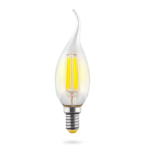 Лампа светодиодная Voltega E14 6W 4000К свеча на ветру VG10-CW1E14cold6W-F 7018