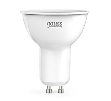 Лампа светодиодная Gauss GU10 11W 3000K матовая 13611