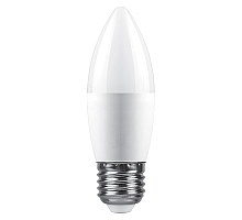 Лампа светодиодная Saffit SBC3720 свеча матовая E27 20W 230V 6400K 55271