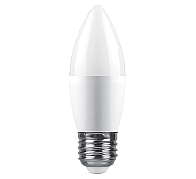 Лампа светодиодная Saffit SBC3720 свеча матовая E27 20W 230V 6400K 55271