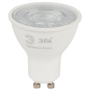 Лампа светодиодная Эра GU10 8W 2700K LED Lense MR16-8W-827-GU10 Б0054941
