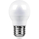 Лампа светодиодная Feron E27 7W 6400K Шар Матовая LB-95 25483