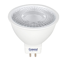 Светодиодная лампа General GLDEN-MR16-DIF-10-230-GU5.3-6500 661589