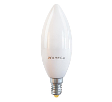 Лампа светодиодная Voltega E14 10W 2800К матовая VG2-C37E14warm10W 7064