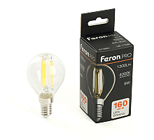 Лампа светодиодная Feron LB-1708 E14 8W 4000K 51260