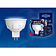 Лампа светодиодная (UL-00002421) Uniel GU10 6W 4000K матовая LED-JCDR 6W/NW/GU10/FR PLP01WH