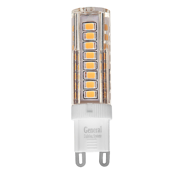 Светодиодная лампа General GLDEN-G9-10-P-220-4500 661447