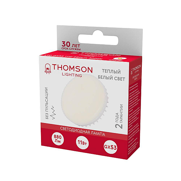 Лампа светодиодная Thomson GX53 11W 3000K TH-B4009