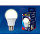 Лампа светодиодная (UL-00005035) Uniel E27 16W 6500K матовая LED-A60 16W/6500K/E27/FR PLP01WH