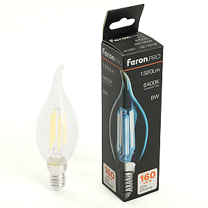 Лампа светодиодная Feron LB-1218 E14 8W 6400K 51267