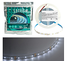 Светодиодная лента Saffit SST01 12В 6Вт/м 6500К 5м IP20 55239