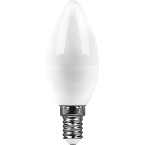 Лампа светодиодная Saffit SBC3709 Свеча E14 9W 4000K 55079