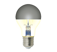 Лампа светодиодная Uniel Sky LED-A60-4W/3000K/E27/CL MIRROR/CHROME PLS02WH UL-00011795