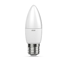 Лампа светодиодная Gauss E27 12W 4100K свеча матовая 30222
