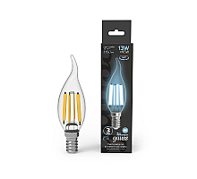Лампа светодиодная Gauss Filament E14 13W 4100K 104801213