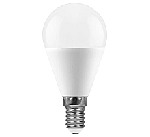 Лампа светодиодная Feron E14 15W 4000K груша матовая SBG4515 55210