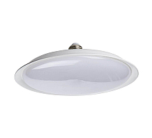 Лампа светодиодная (UL-00004573) Uniel E27 40W 3000K матовая LED-U220-40W/3000K/E27/FR PLU01WH