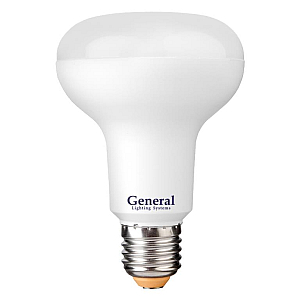 Светодиодная лампа General GLDEN-R80-10-230-E27-6500 628600