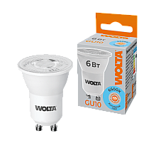 Светодиодная лампа WOLTA MR11 6Вт 6500K матовая WSTD-JCDR-MR11-6W6KGU10-L