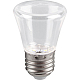 Лампа светодиодная Feron E27 1W 2700K Грибок Прозрачная LB-372 25909