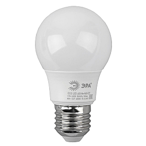 Лампа светодиодная Эра E27 8W 4000K LED A55-8W-840-E27 R Б0052382