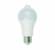 Лампа светодиодная (UL-00005713) Uniel E27 12W 4000K матовая LED-A60-12W/4000K/E27/PS+MS PLS10WH