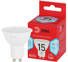 Лампа светодиодная Эра RED LINE LED MR16-15W-840-GU10 R 15Вт софит Б0070095