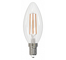 Лампа светодиодная филаментная Volpe E14 6W 4000K прозрачная LED-C35-6W/4000K/E14/CL/SLF UL-00008329