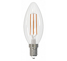 Лампа светодиодная филаментная Volpe E14 6W 4000K прозрачная LED-C35-6W/4000K/E14/CL/SLF UL-00008329