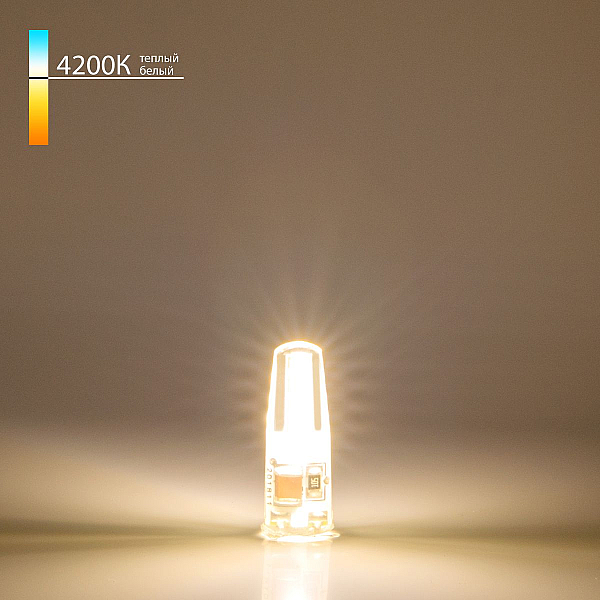 Лампа светодиодная Elektrostandard G4 3W 4200K прозрачная 4690389041280