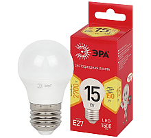 Лампа светодиодная Эра RED LINE LED P45-15W-827-E27 R 15Вт шар Б0070100