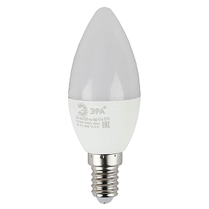 Лампа светодиодная Эра E14 6W 4000K ECO LED B35-6W-840-E14 Б0020619
