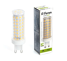 Лампа светодиодная Feron G9 15W 4000K капсульная LB-437 38213